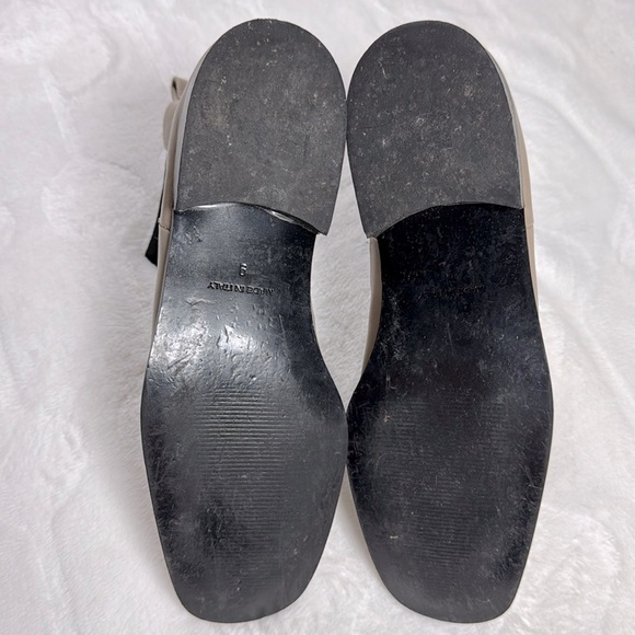 Everlane Womens Italian Leather Chelsea Boots Tan Black Square Toe Ankle Size 9 - Picture 8 of 11